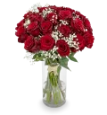 Bouquet of red roses